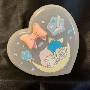 Vintage Sanrio Hello Kitty Twin Stars Trinket Box